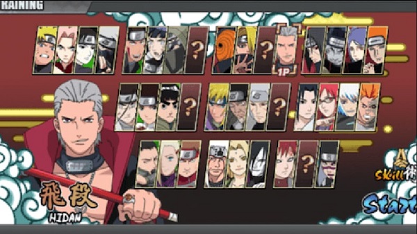 naruto senki full character