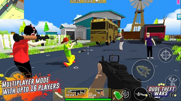 dude theft wars mod apk