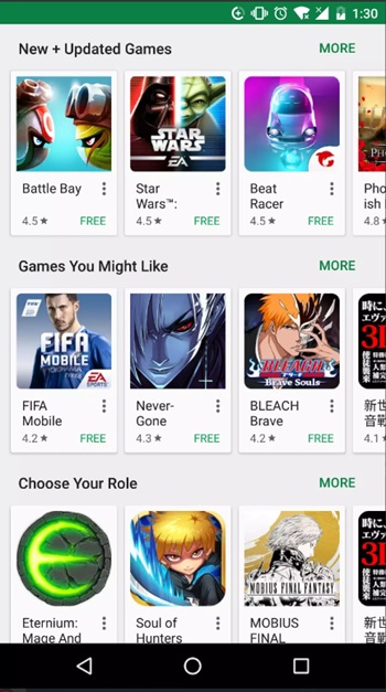 play store apk update