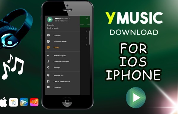 cara menginstal ymusic apk untuk ios