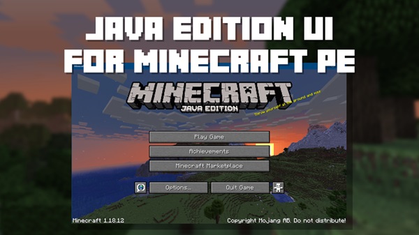 minecraft java edition apk game