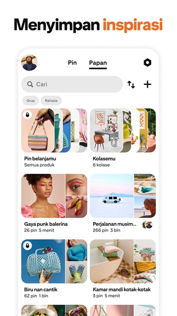 pinterest apk untuk android