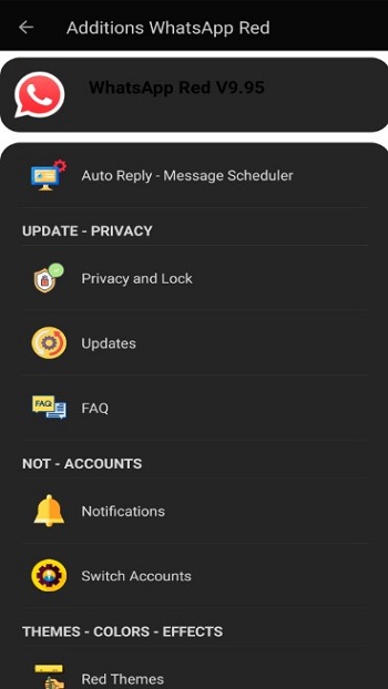 red whatsapp download