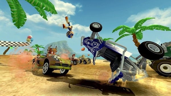 beach buggy racing mod apk gratis shopping