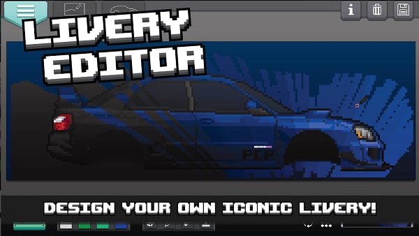 pixel car racer