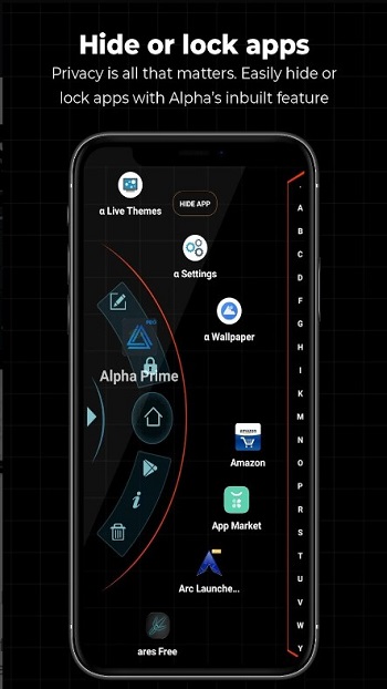 alpha hybrid launcher apk free