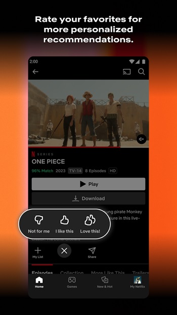 netflix apk version